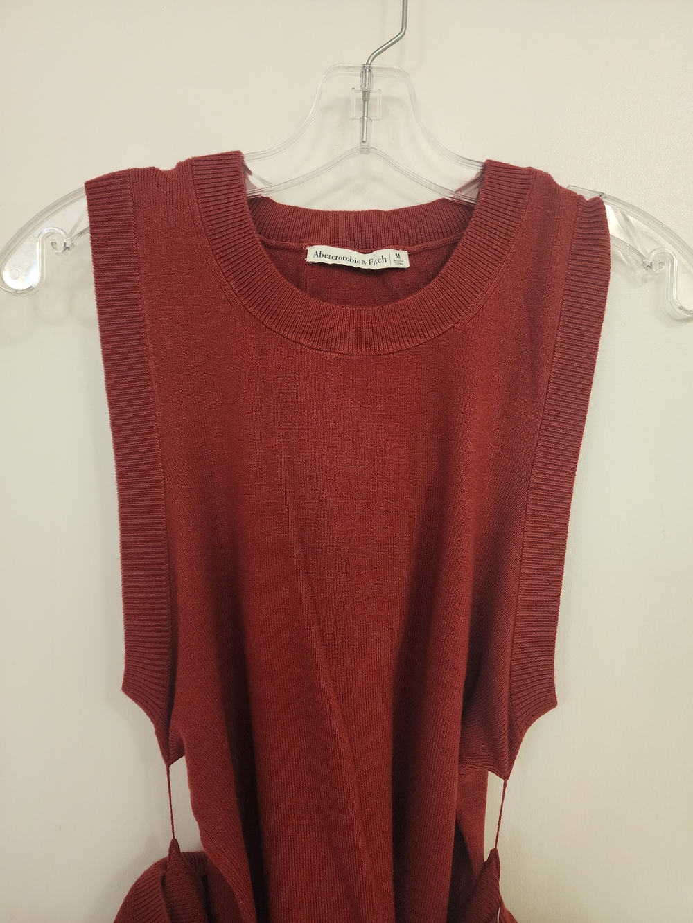 Abercrombie & Fitch Rust Button-Front Cardigan Set - Picture 4 of 4